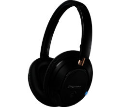 PHILIPS SHB7250 Wireless Bluetooth Headphones - Black